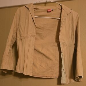 RARE VINTAGE Guess Women's Beige top